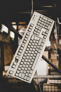 Old keyboard photo